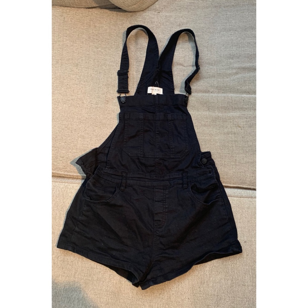 ◼️Black Shorts Overalls◼️